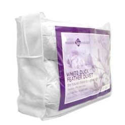 King Single Quilt - 100% White Duck Feather -Best Bedding Store V63 823631 06 1