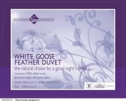 King Single Quilt - 100% White Goose Feather 10 King Single Quilt - 100% White Goose Feather -Best Bedding Store V63 823641 03