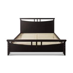 Artiss King Size Wooden Bed Frame - Dark Cherry -Best Bedding Store WBED C 039K 183 AB 02
