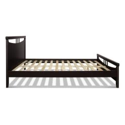 Artiss King Size Wooden Bed Frame - Dark Cherry -Best Bedding Store WBED C 039K 183 AB 03