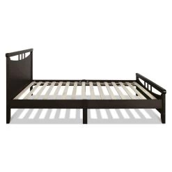 Artiss Single Size Wooden Bed Frame - Dark Cherry -Best Bedding Store WBED C 039S 92 AB 03