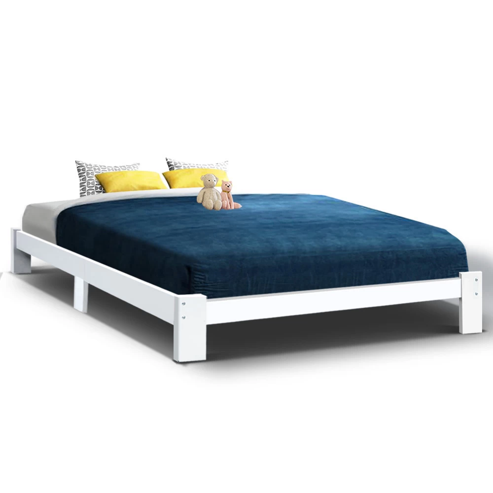 Artiss Queen Wooden Bed Base Frame Size JADE Timber Foundation Mattress Platform 3 Artiss Queen Wooden Bed Base Frame Size JADE Timber Foundation Mattress Platform