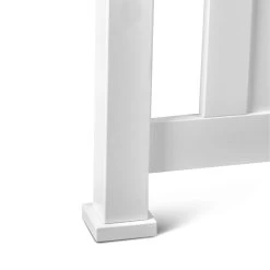 King Single Wooden Bed Frame - White -Best Bedding Store WBED D 004KS 107 AB 05