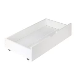 Artiss 2x Storage Drawers Trundle For Single Wooden Bed Frame Base Timber White