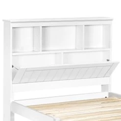 Artiss King Single Wooden Timber Bed Frame -Best Bedding Store WBED D S1 107 AB 03