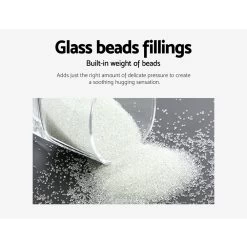 Giselle Bedding 7KG Microfibre Weighted Gravity Blanket Relaxing Calming Adult Light Grey 15 Giselle Bedding 7KG Microfibre Weighted Gravity Blanket Relaxing Calming Adult Light Grey -Best Bedding Store WBLANKET CT 7KG LGY 05