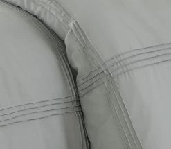 Avoca Single Quilt Cover Set By Anfora -Best Bedding Store avoca pintuck detailing 1