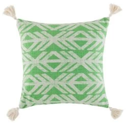 Axe Green Cushion By Kas