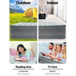 Bestway Single Air Bed Inflatable Mattress Sleeping Mat Battery Built-in Pump -Best Bedding Store bw bed s 46 67622 04