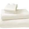 Cotton Microfibre 1000TC 4pc King Sheet Set - Ivory -Best Bedding Store cvc 10ks iv r 1