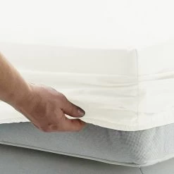 Cotton Microfibre 1000TC 4pc King Sheet Set - White -Best Bedding Store cvc 10ks wh 3