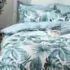 King Size 3pcs Tropical Aqua Blue Quilt Cover Set -Best Bedding Store ds lc0250k1