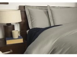 King Size 1900TC Cotton Rich Sheet Set (Grey Color)