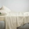 King Size 2500TC Cotton Rich Sheet Set (Linen Color)