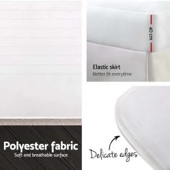 Giselle Bedding 3 Setting Fully Fitted Electric Blanket - Single -Best Bedding Store eb poly mc s 05