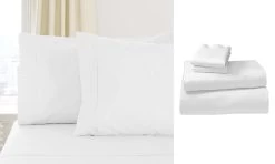 1200TC Egyptian Cotton King Sheet Set White