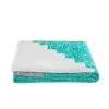 Kurt Teal Throw By Kas Room -Best Bedding Store kurt 1
