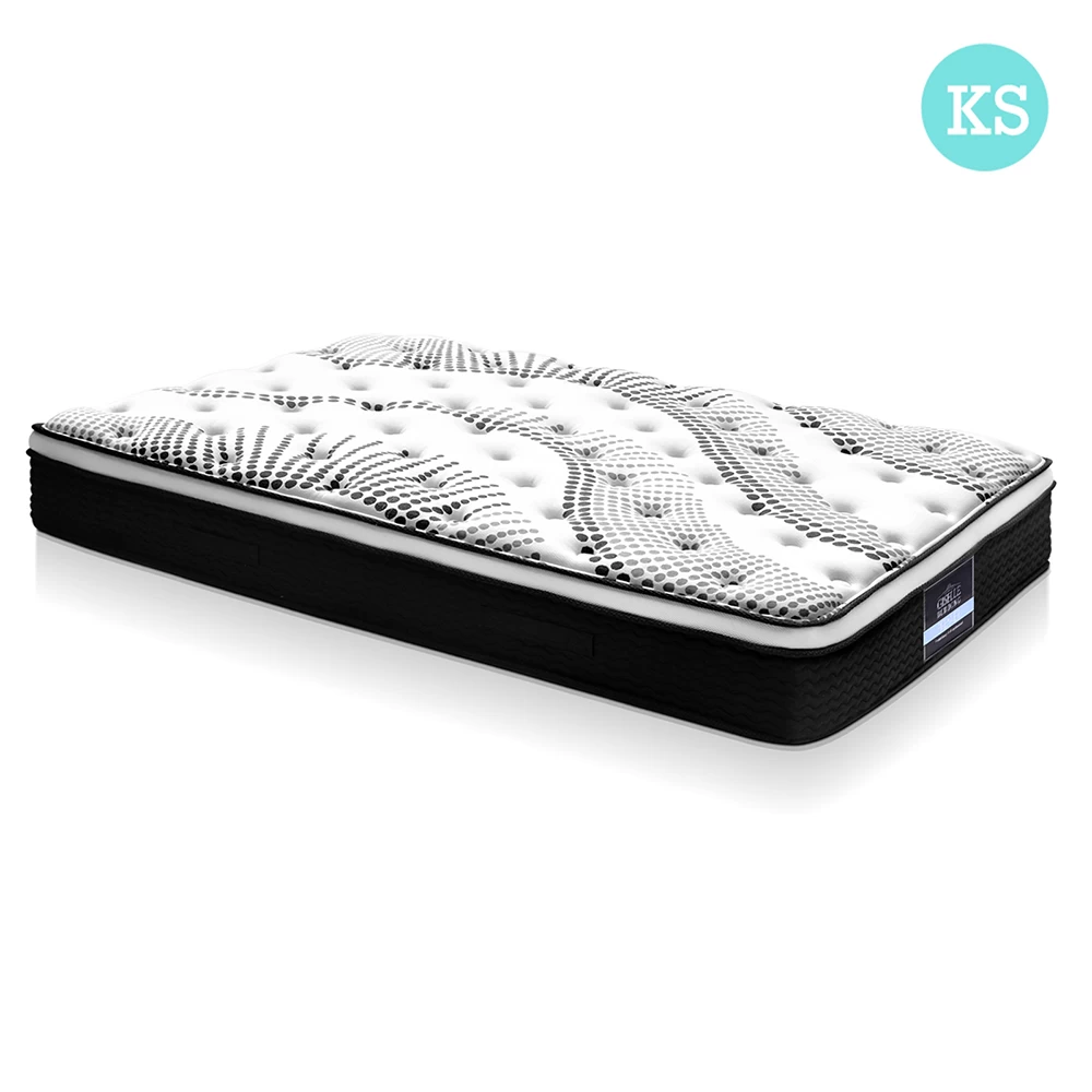 Giselle Bedding King Single Size Euro Spring Foam Mattress 3 Giselle Bedding King Single Size Euro Spring Foam Mattress