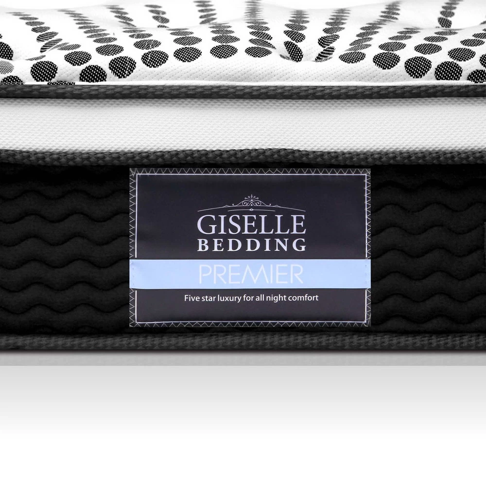 Giselle Bedding King Single Size Euro Spring Foam Mattress 10 Giselle Bedding King Single Size Euro Spring Foam Mattress - Image 8