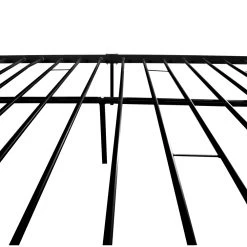 Artiss Double Size Metal Bed Frame - Black -Best Bedding Store mbed b n01d bk 03