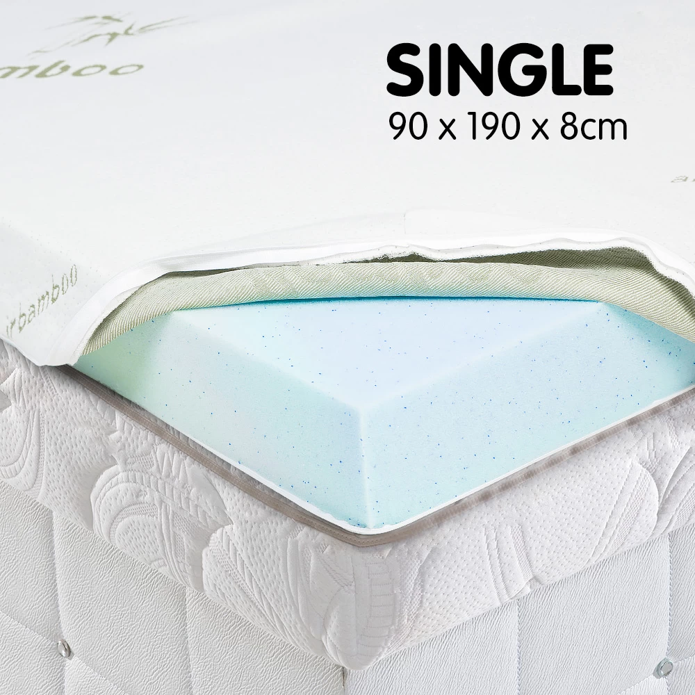Cool GEL Memory Foam Mattress Topper - Single 5 Cool GEL Memory Foam Mattress Topper - Single - Image 3