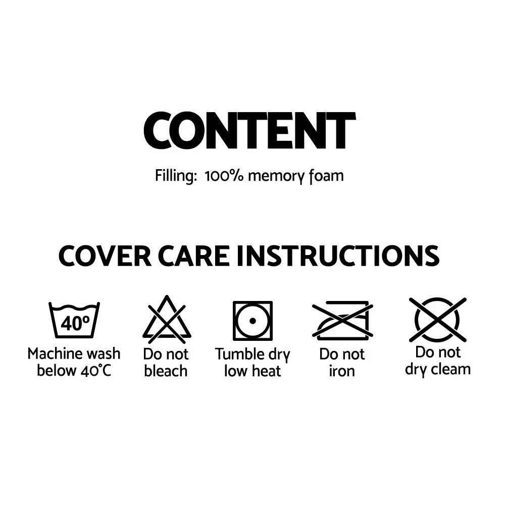 Giselle Bedding Set Of 2 Cool Gel Memory Foam Pillow 10 Giselle Bedding Set Of 2 Cool Gel Memory Foam Pillow - Image 8