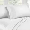 King Size 1000TC Cotton Rich Sheet Set (White Color) -Best Bedding Store sheard1000 wht