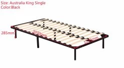 King Single Metal Bed Frame - Bedroom Furniture -Best Bedding Store v63 819363 03