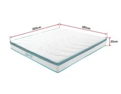 Palermo King 20cm Memory Foam And Innerspring Hybrid Mattress -Best Bedding Store v63 821851 05 3