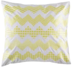 Zig Zag Citrus Cushion By Kas